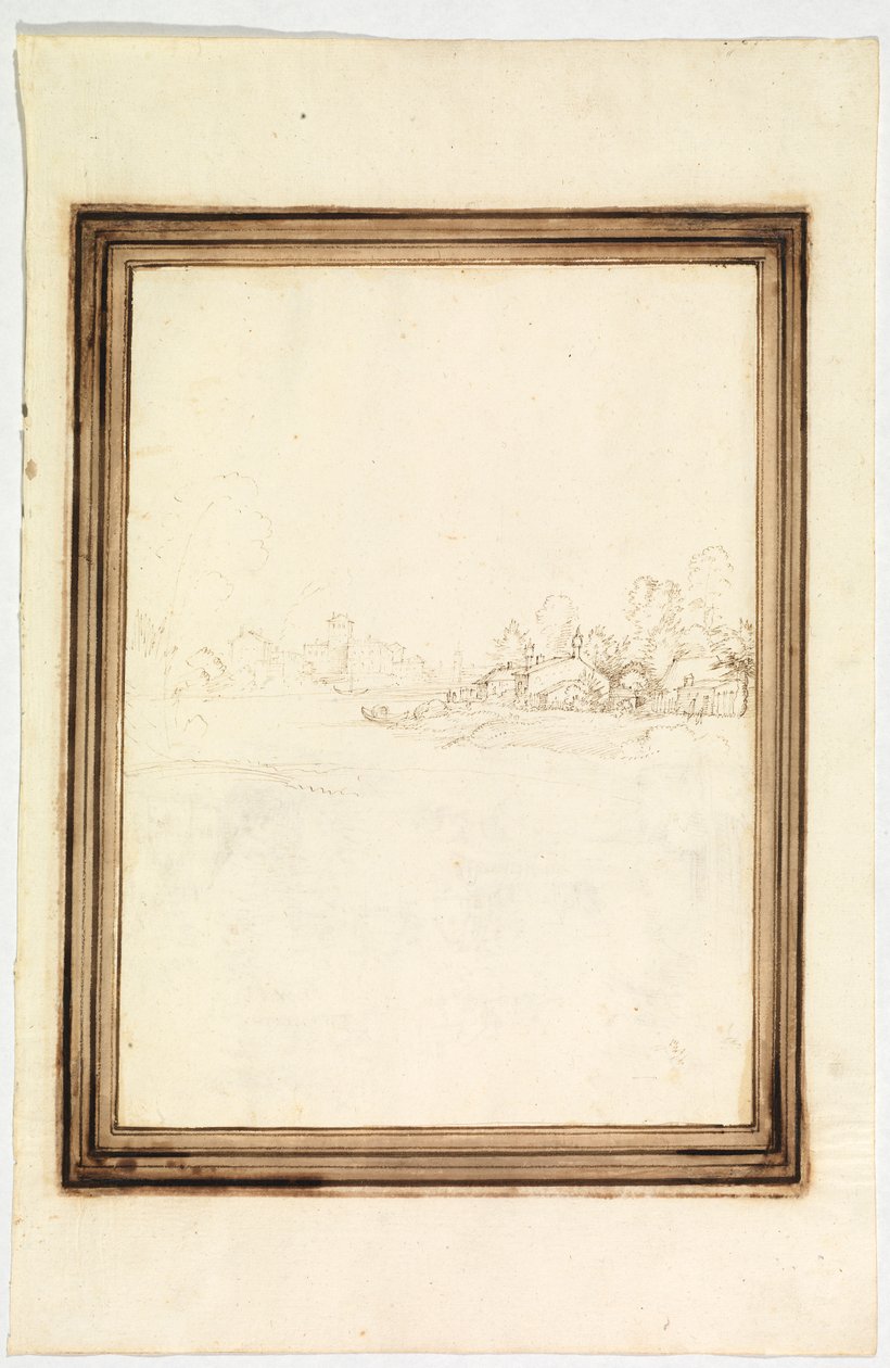 河畔的小镇 作者 巴托洛梅欧（Fra Bartolomeo）