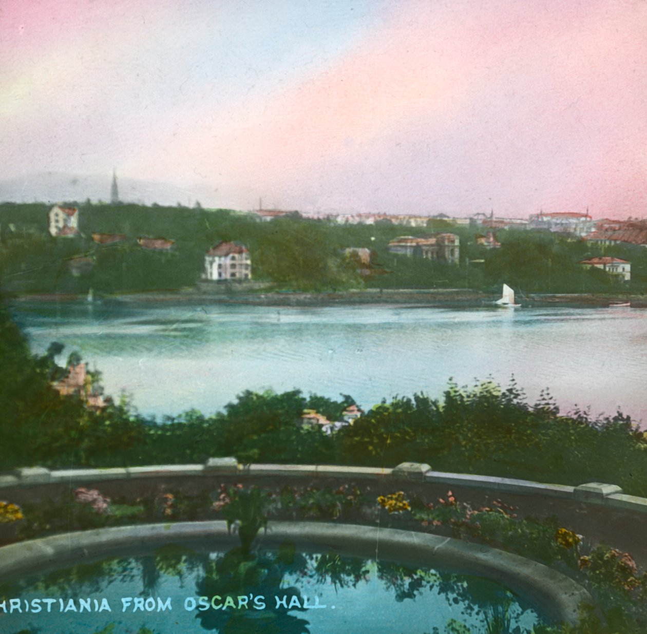 从奥斯卡歇尔（Oscarshall），克里斯蒂安娜（Christiania），奥斯陆，挪威出发，于19世纪末20世纪初。 作者 弗雷德和年轻