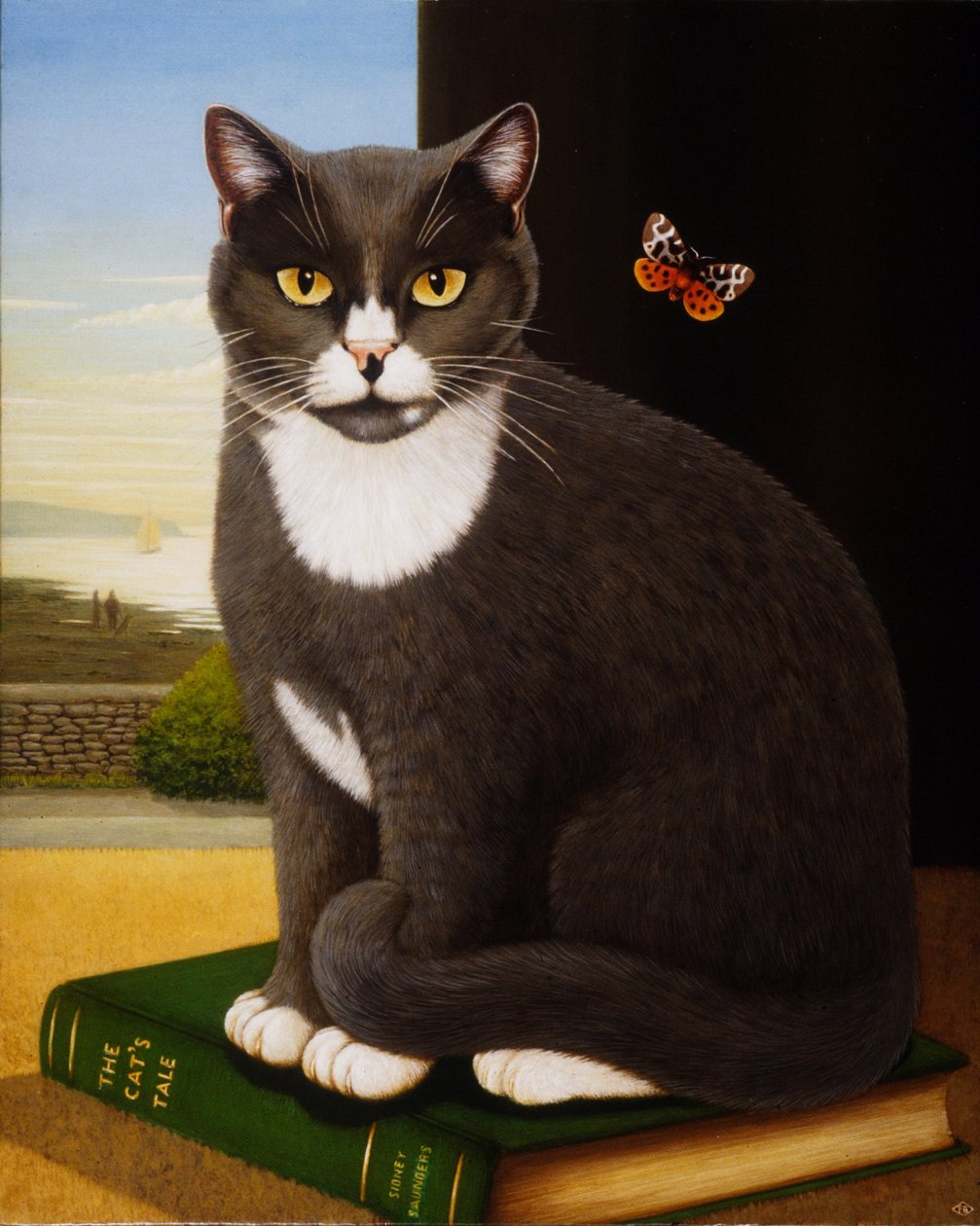 Sidney，1993年（面板上的油和蛋彩画） 作者 弗朗西斯·布鲁姆菲尔德