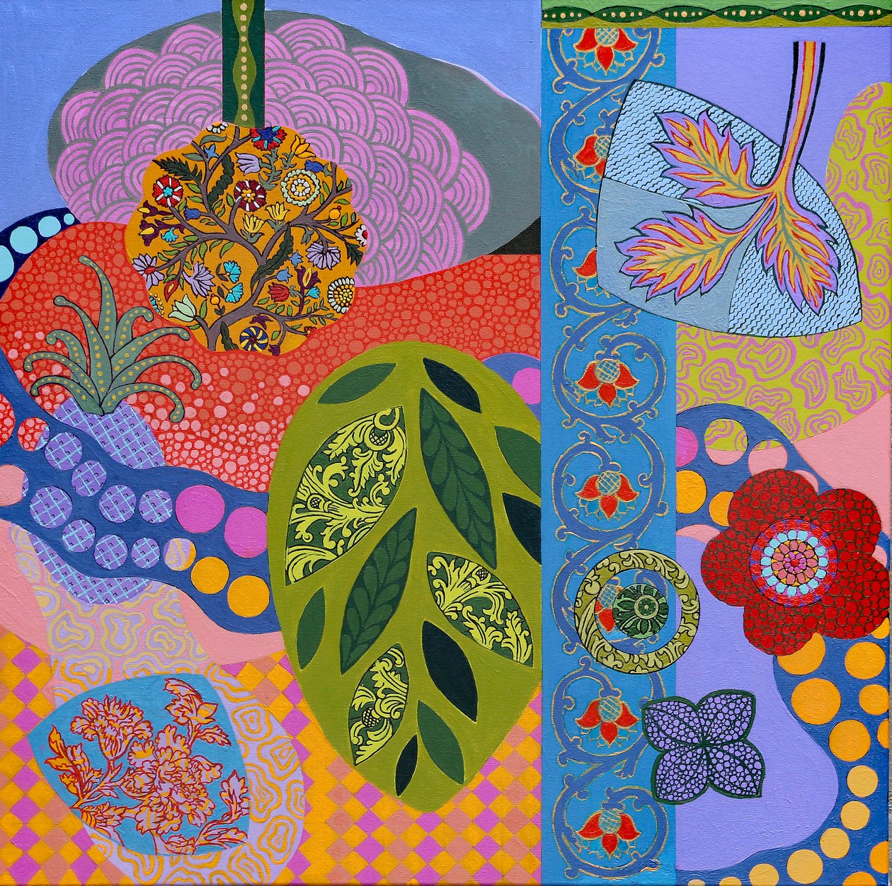 Purple Pineapple 作者 弗朗西斯·费迪南德斯（Frances Ferdinands）