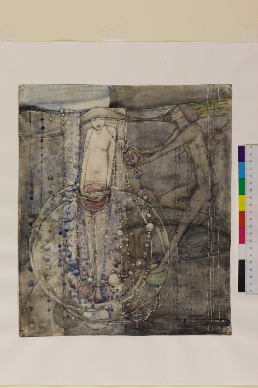 男人生活的珠子，但女人必须穿上他们，c.1912-15 作者 弗朗西斯·麦克唐纳
