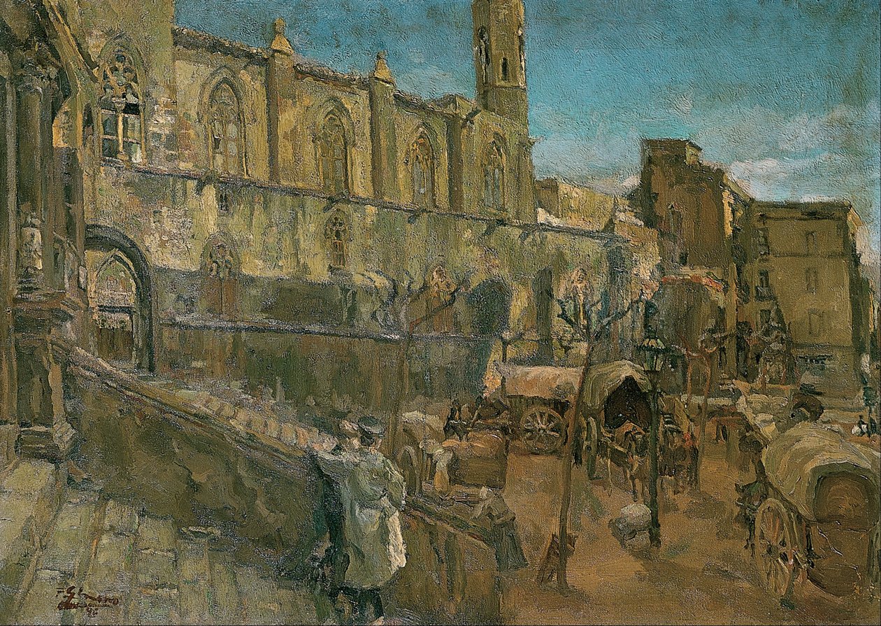 Plaza del Rey 作者 弗朗西斯·吉梅诺（Francesc Gimeno）