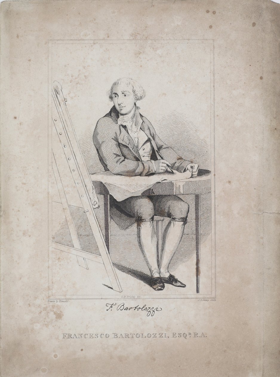 Francesco Bartolozzi，由George M. Brighty（b.1788）和John Romney（1786-1863）镌刻，c.1810 作者 弗朗切斯科·巴托洛齐（Francesco Bartolozzi）