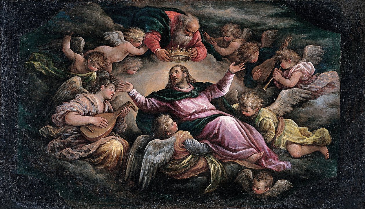 基督在荣耀里 作者 弗朗切斯科·巴萨诺（Francesco Bassano）
