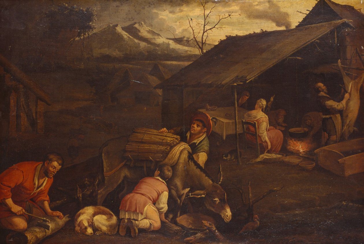 冬季 作者 弗朗切斯科·巴萨诺（Francesco Bassano）