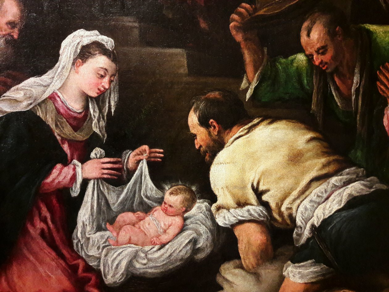 牧羊人的崇拜 作者 弗朗切斯科·巴萨诺（Francesco Bassano）
