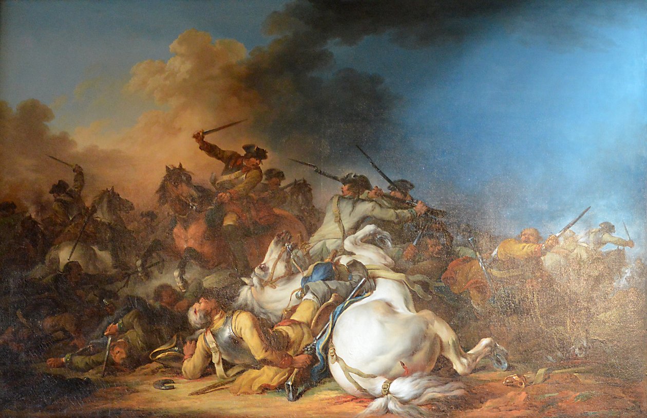 骑兵冲击 作者 弗朗切斯科·朱塞佩·卡萨诺瓦（Francesco Giuseppe Casanova）