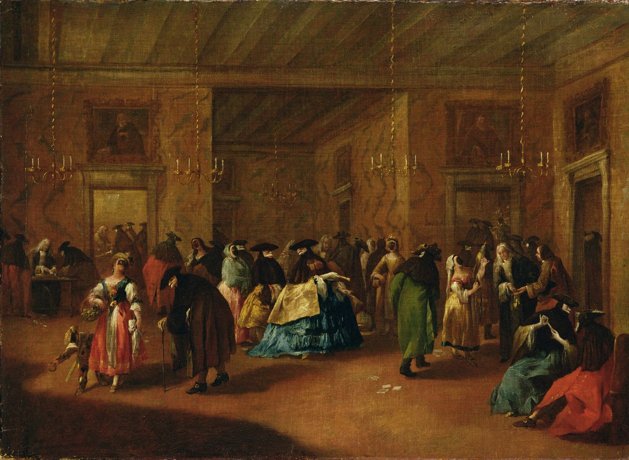 门厅（草图） 作者 弗朗切斯科·瓜迪（Francesco Guardi）