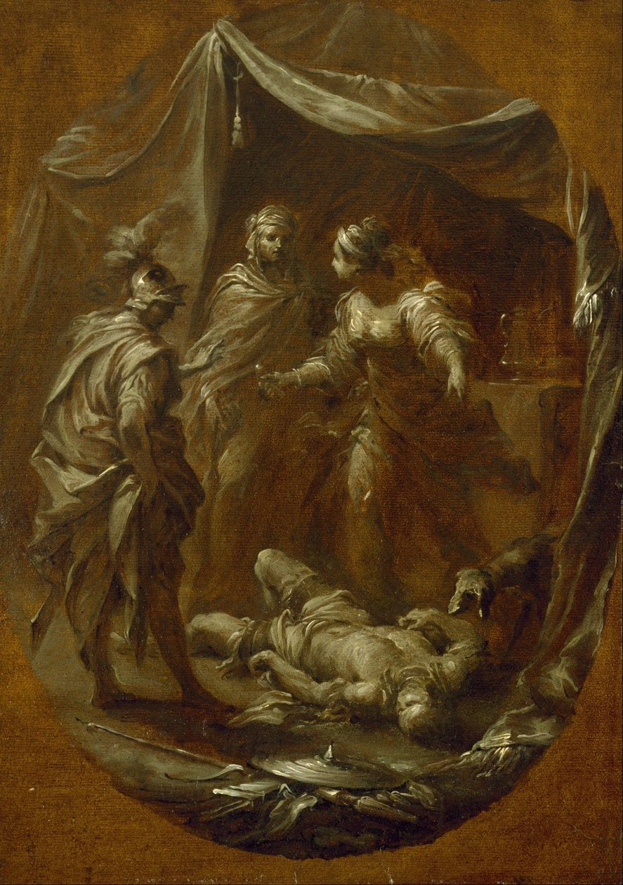 Jael和Sisera 作者 弗朗切斯科·蒙蒂（Francesco Monti）
