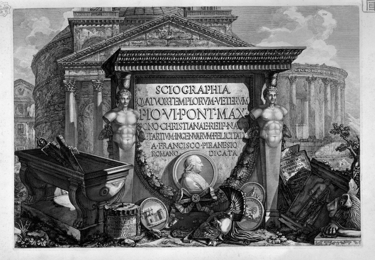 卷首 作者 弗朗切斯科·皮拉内西（Francesco Piranesi）