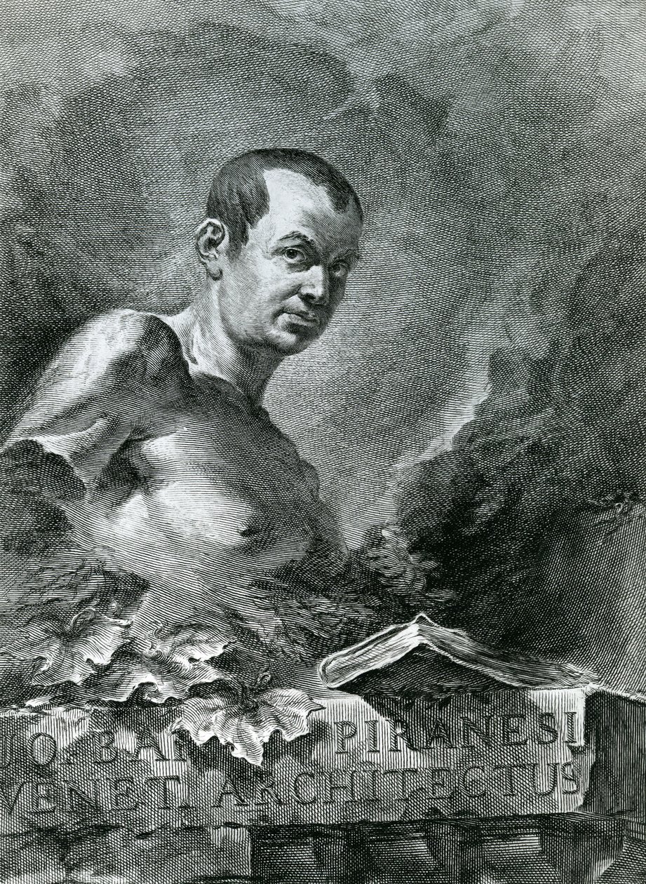 Giovanni Battista Piranesi（1720-78），1750年的肖像 作者 弗朗切斯科·波兰扎尼（Francesco Polanzani）