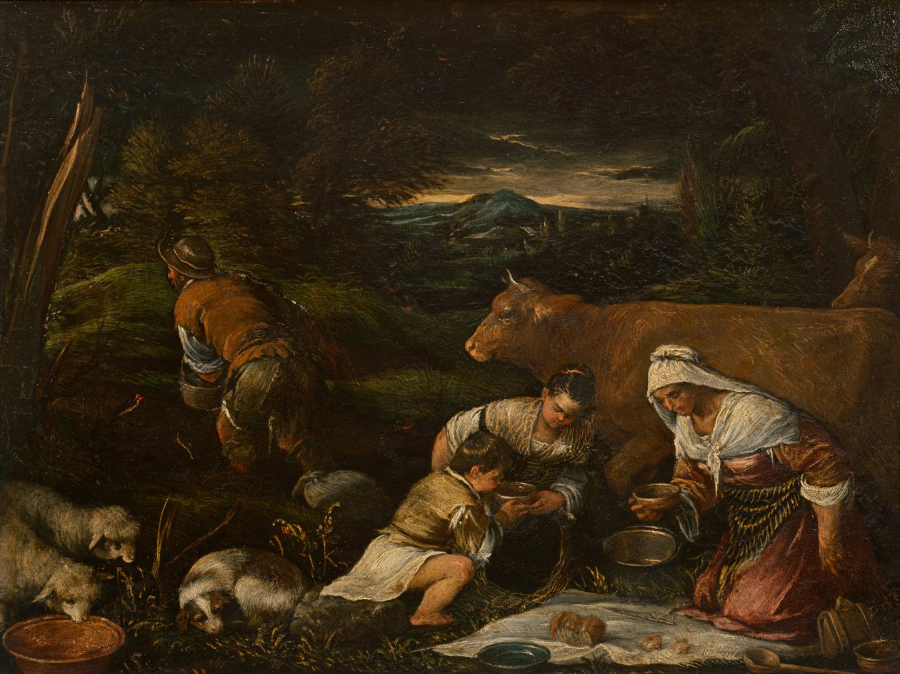 撒种者，1575年 作者 弗朗切斯科·巴萨诺（Francesco Bassano）