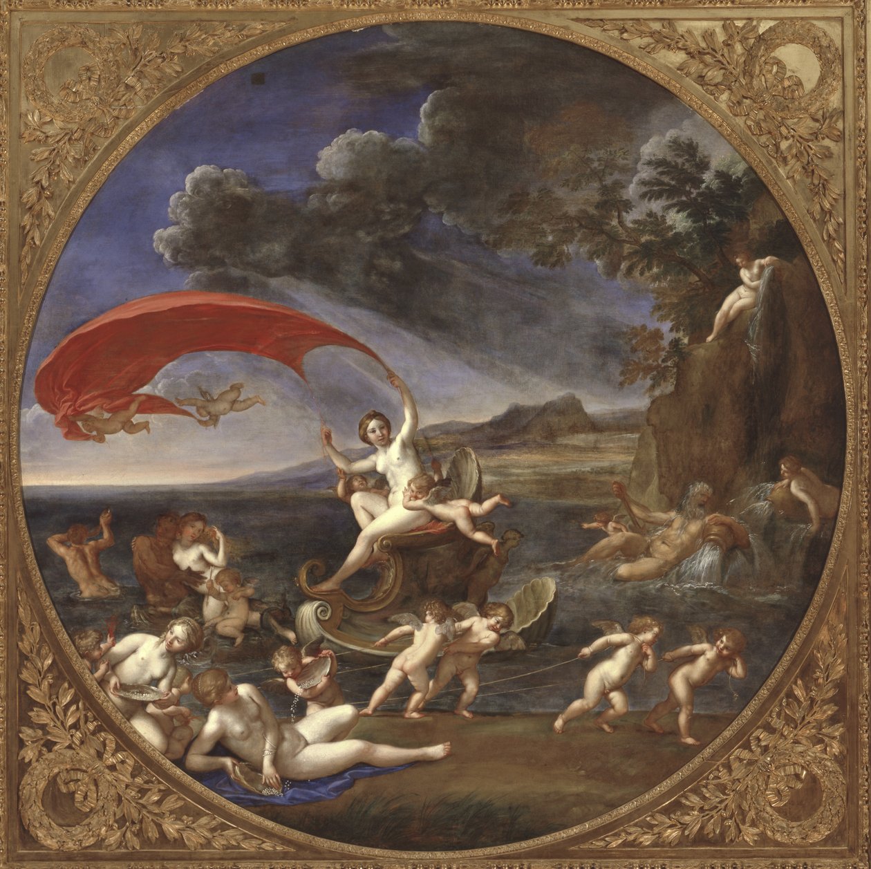 水元素，1625-28 作者 弗朗切斯科·阿尔巴尼