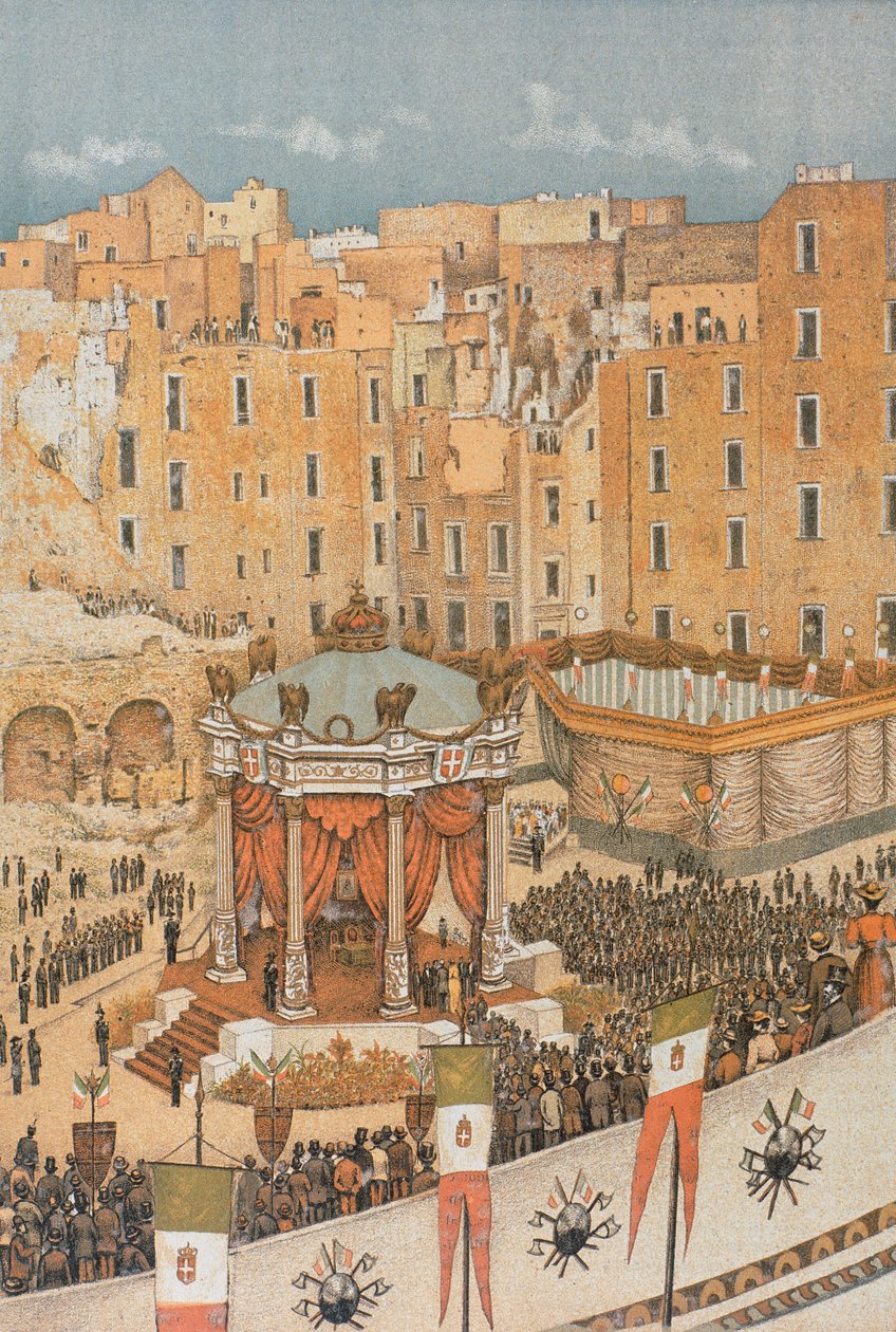 那不勒斯 Piazza del Porto（港口广场）的翻修 作者 弗朗切斯科·阿维萨诺