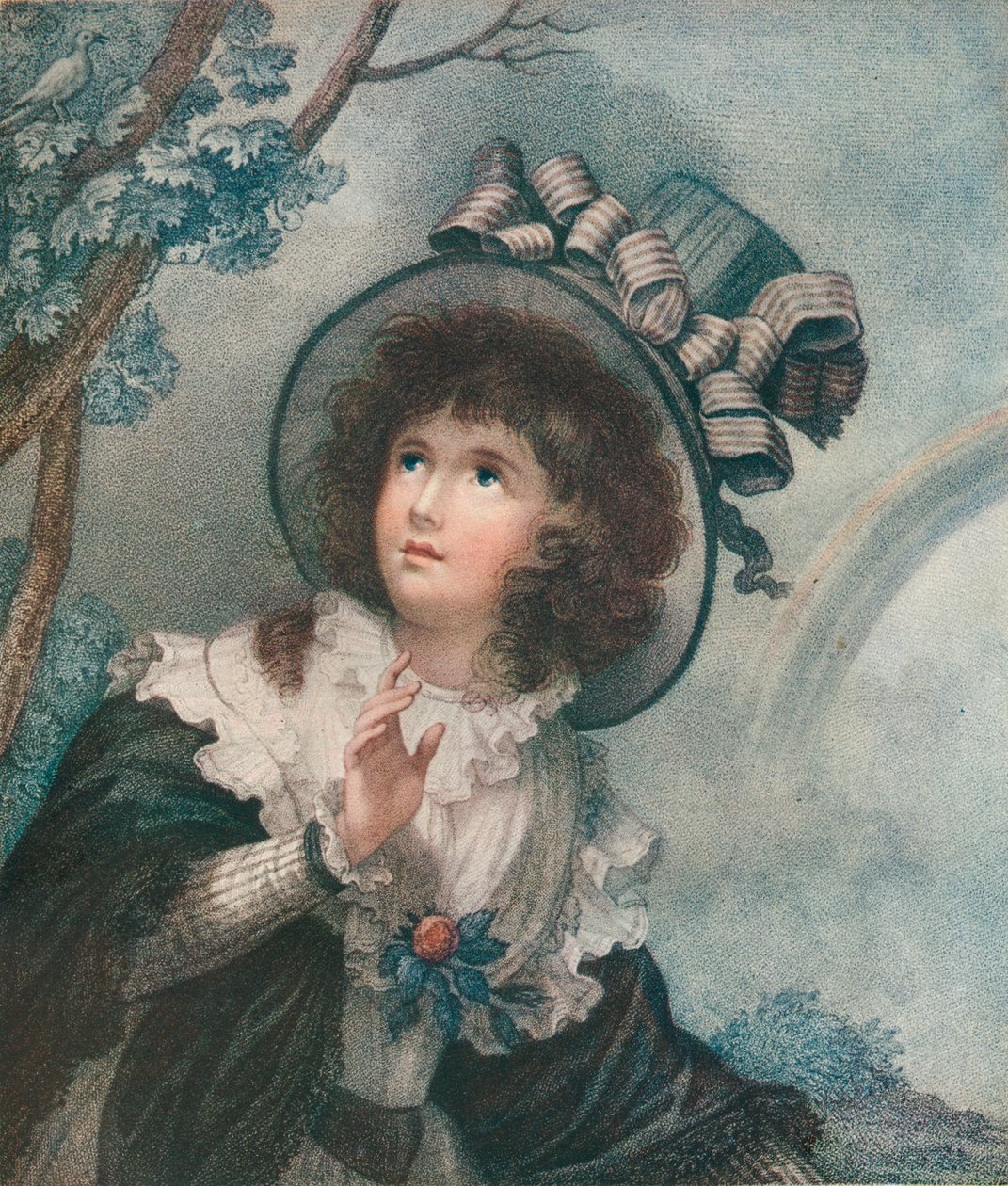 春季，c1747-1815，1919年 作者 弗朗切斯科·巴托洛齐（Francesco Bartolozzi）
