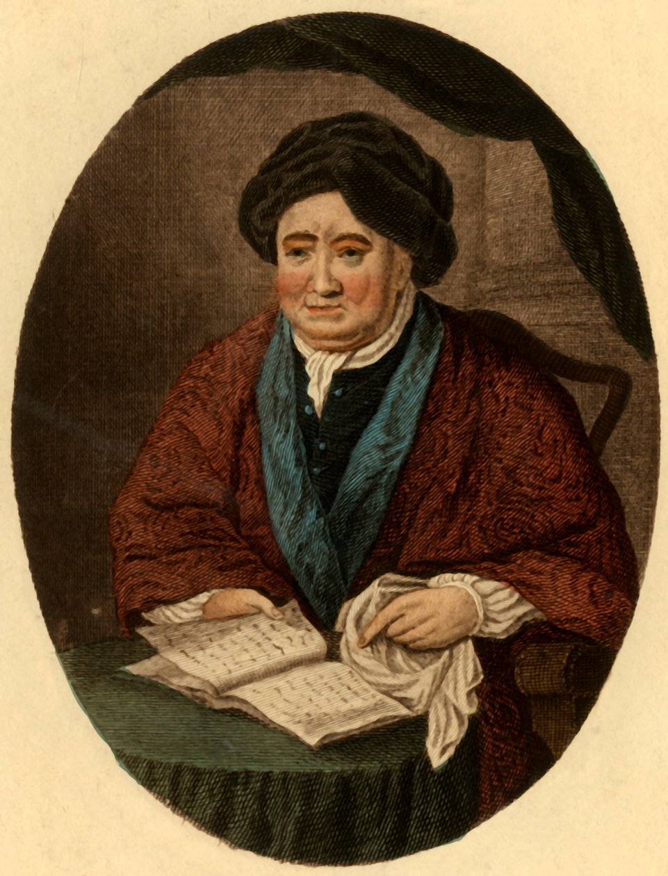 威廉·高斯林（William Gostling），1777年，1801年。 作者 弗朗切斯科·巴托洛齐（Francesco Bartolozzi）