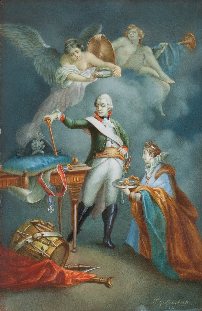 亚历山大·瓦西尔少将“ evich Suvorov 作者 弗朗切斯科·加林贝蒂（Francesco Gallimberti）