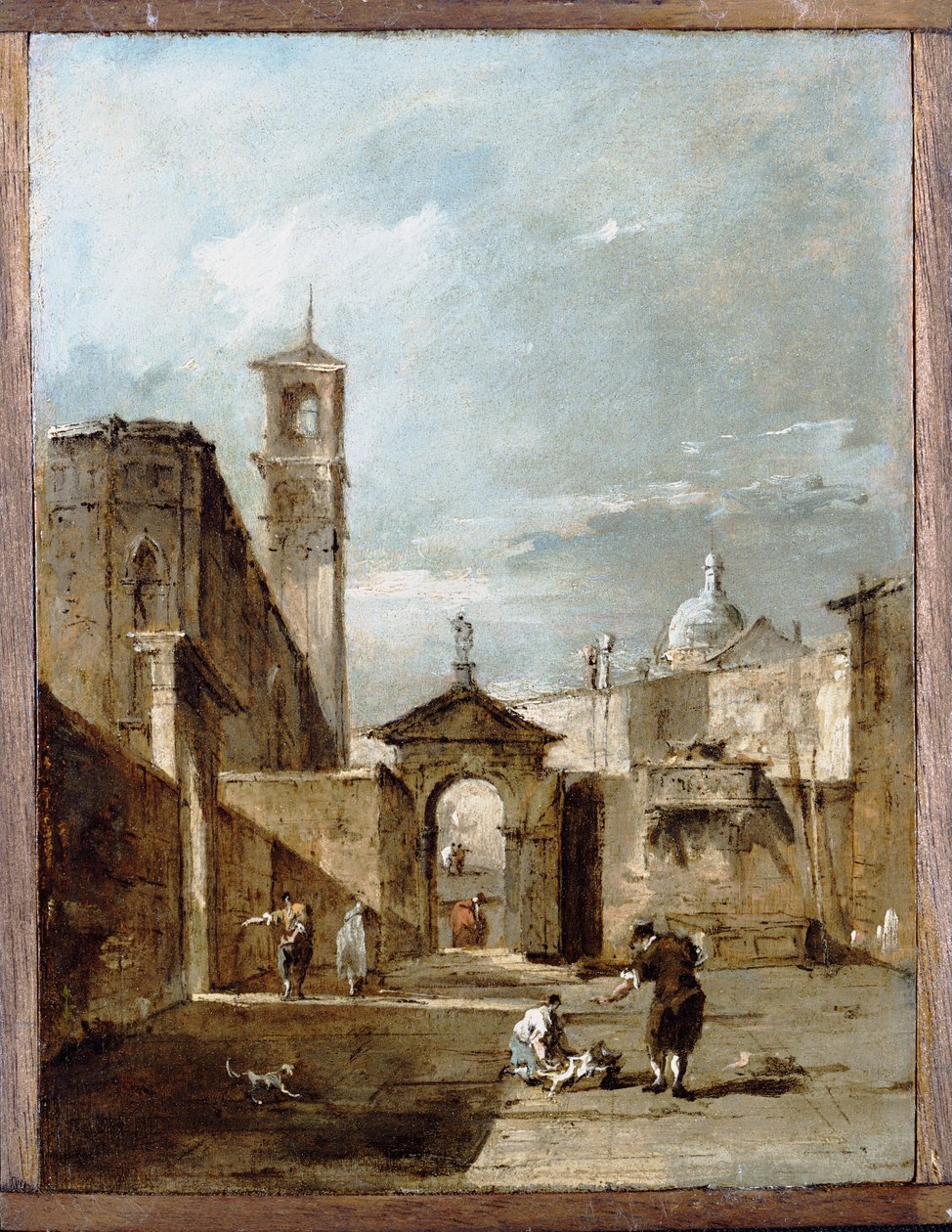威尼斯坎波随想教堂 作者 弗朗切斯科·瓜迪（Francesco Guardi）
