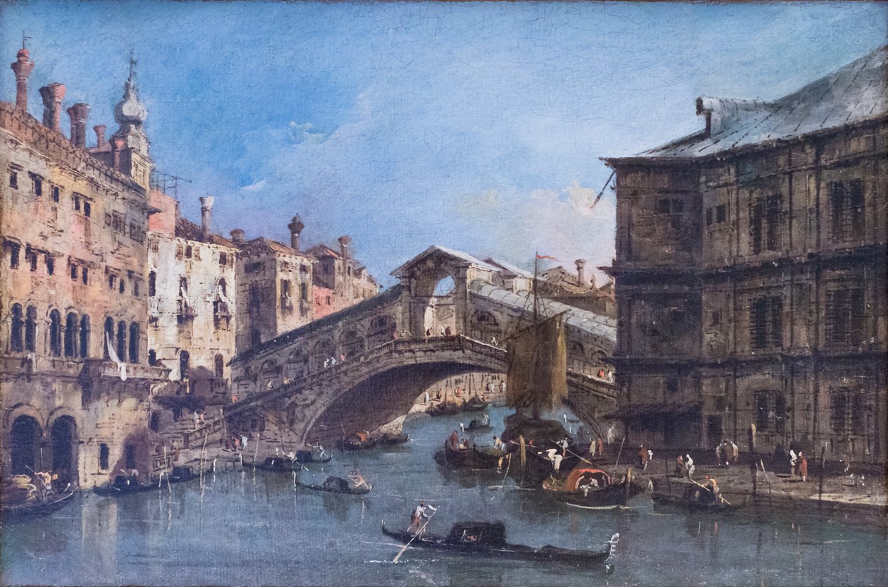 里亚托桥 作者 弗朗切斯科·瓜迪（Francesco Guardi）