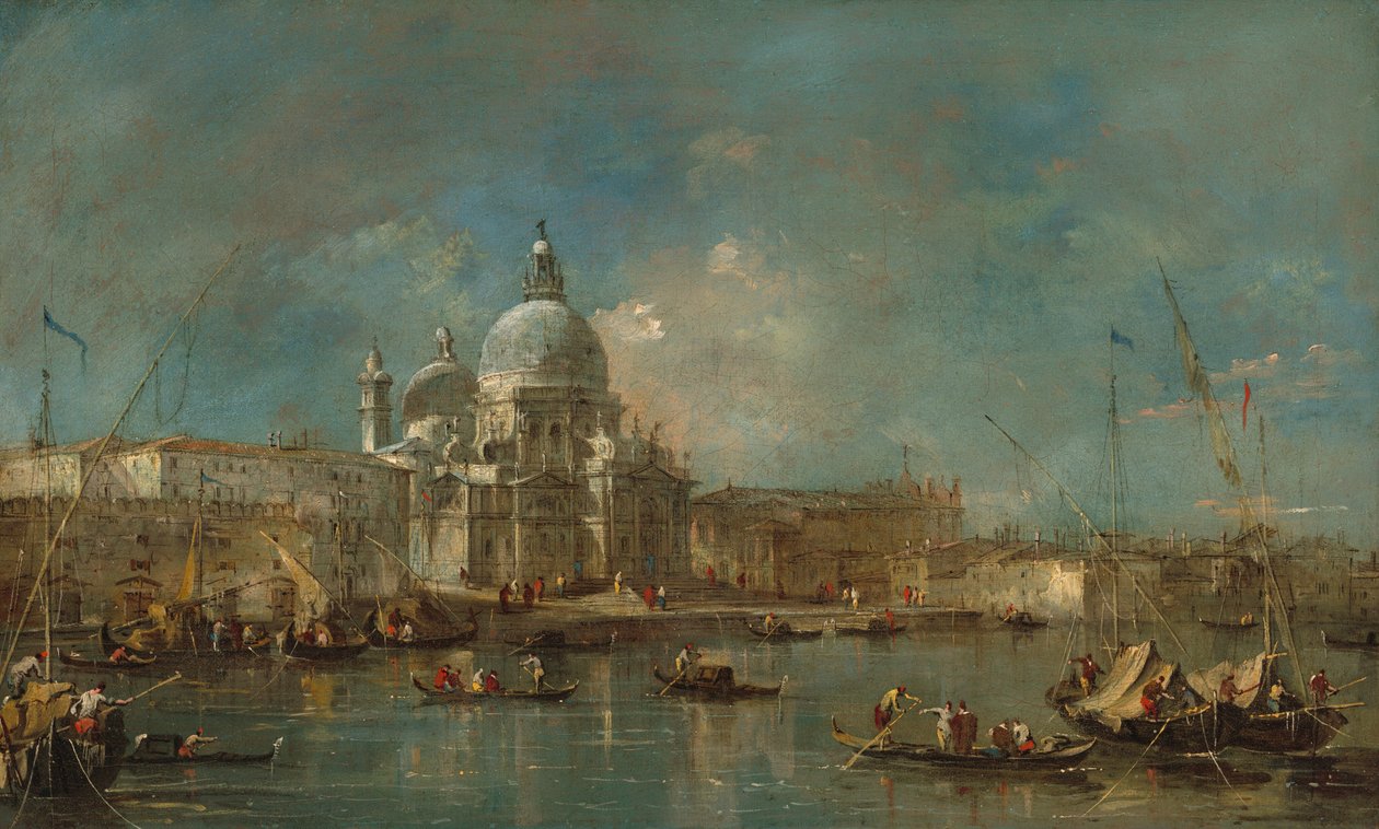 圣玛丽亚-德拉-萨尔特 作者 弗朗切斯科·瓜迪（Francesco Guardi）