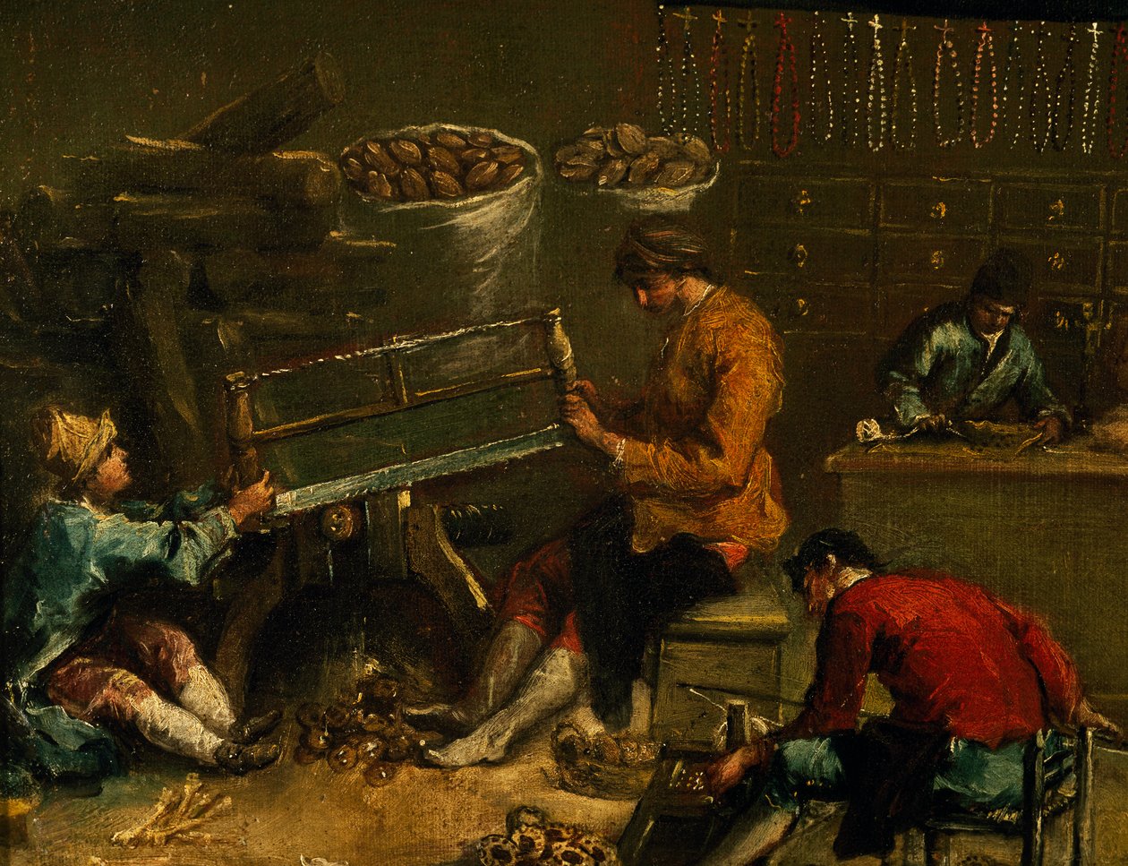 Coroneri公会招牌 作者 弗朗切斯科·瓜迪（Francesco Guardi）