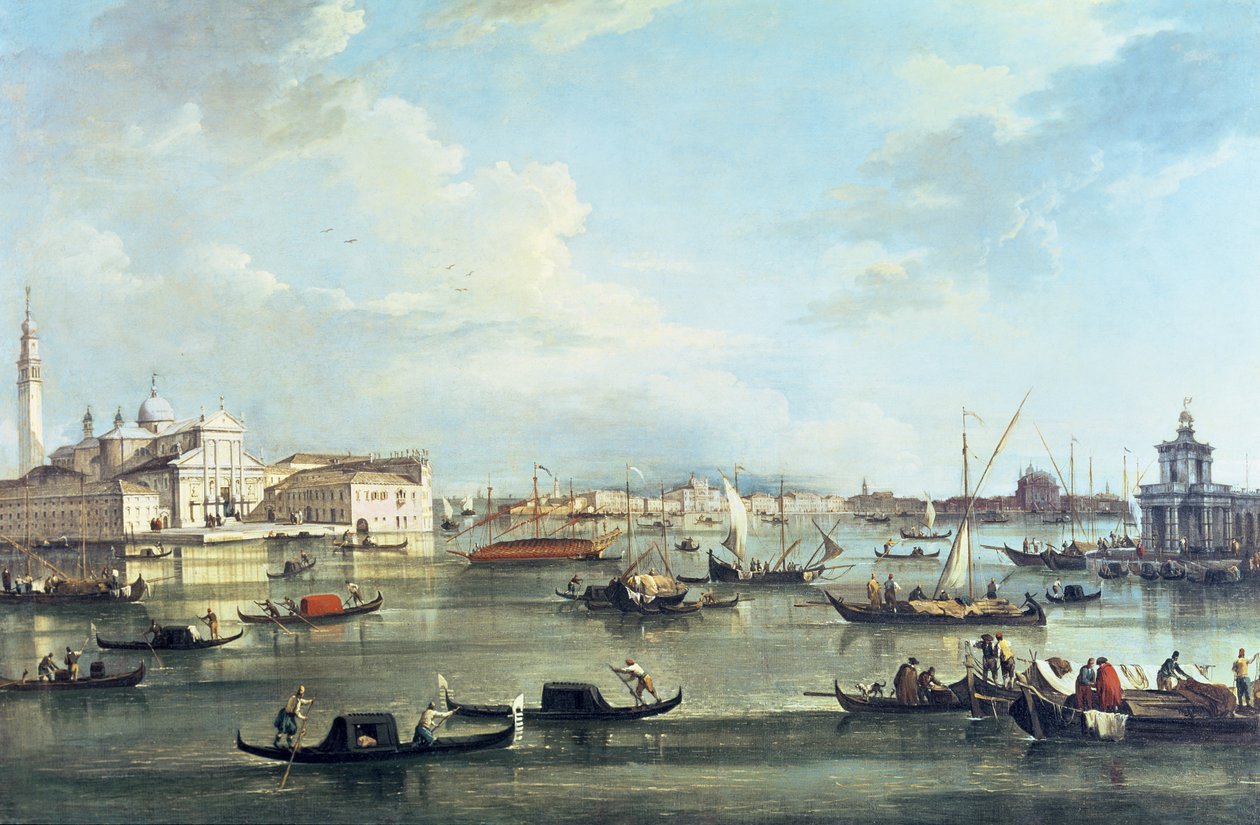圣马克盆地 作者 弗朗切斯科·瓜迪（Francesco Guardi）