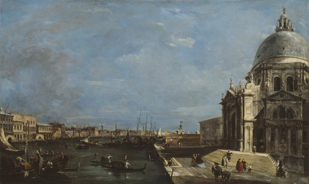 威尼斯大运河 作者 弗朗切斯科·瓜迪（Francesco Guardi）