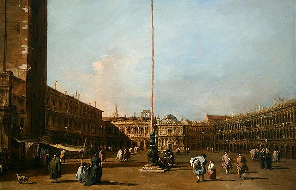 圣马可广场，威尼斯 作者 弗朗切斯科·瓜迪（Francesco Guardi）