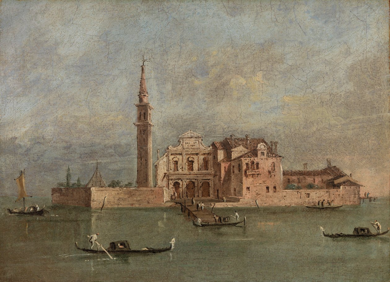威尼斯人教堂 作者 弗朗切斯科·瓜迪（Francesco Guardi）