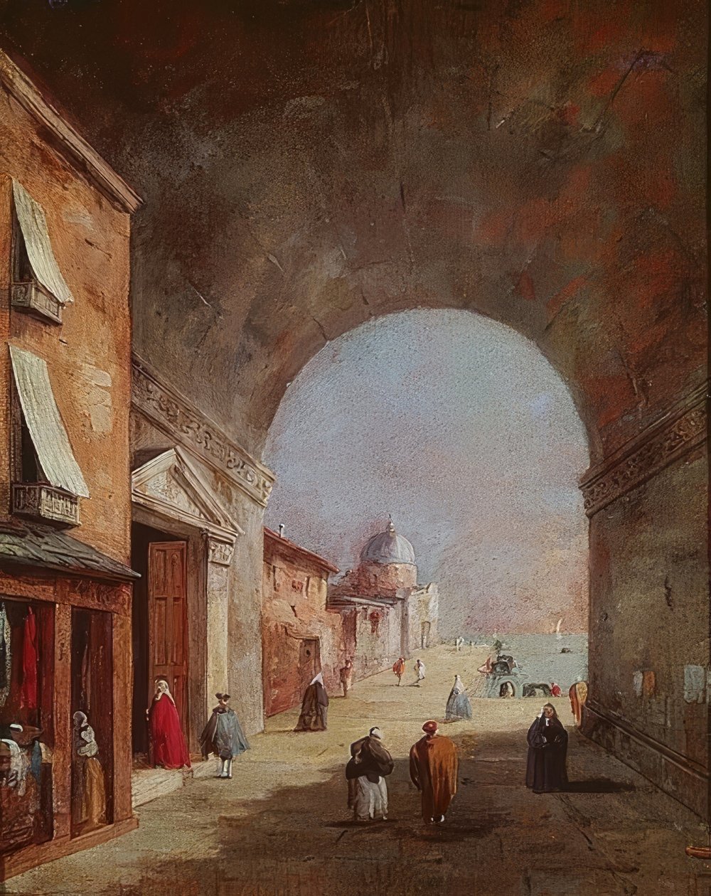 威尼斯风光 作者 弗朗切斯科·瓜迪（Francesco Guardi）