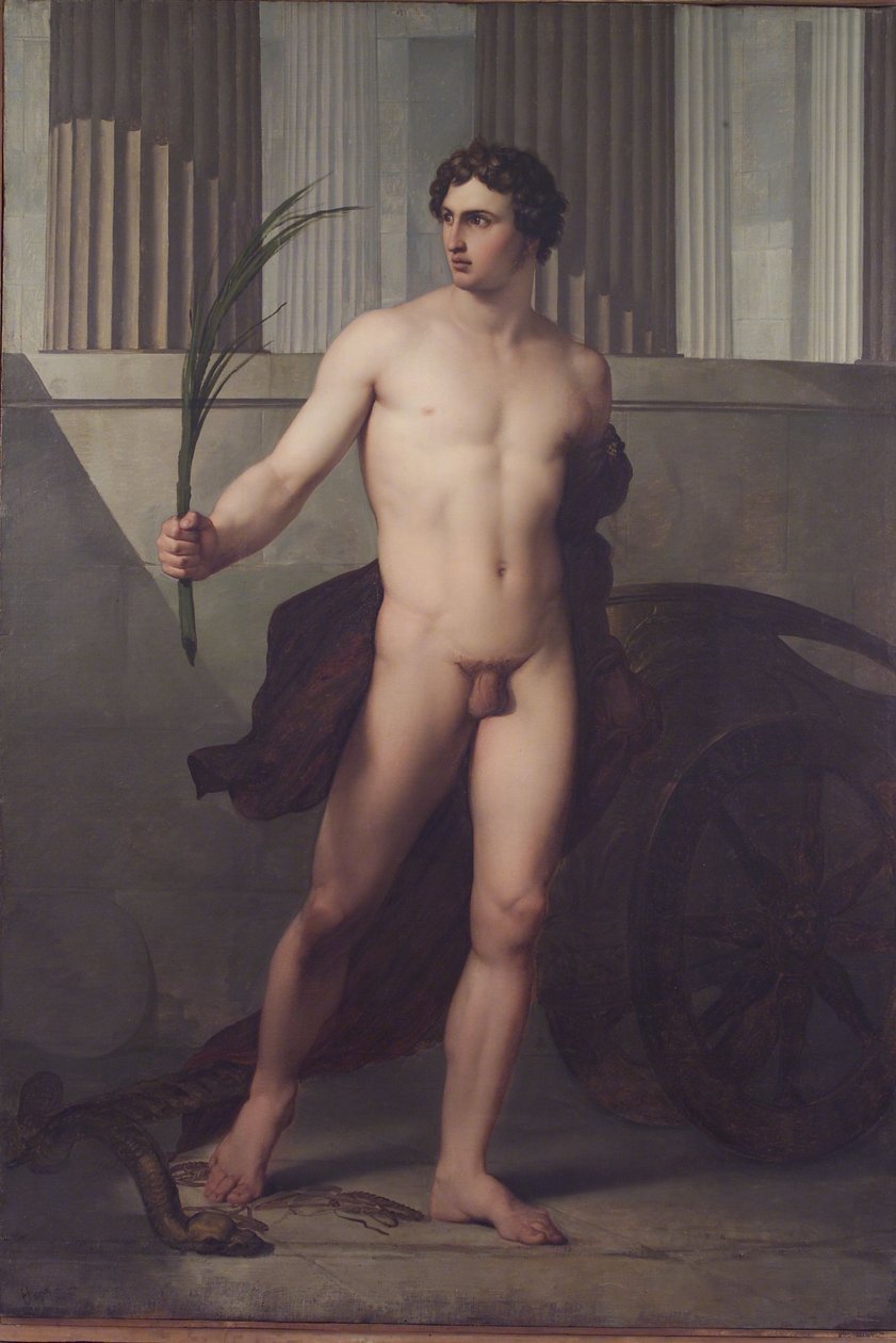 意大利语  Atleta trionfante 胜利的运动员 作者 弗朗切斯科·海耶兹（Francesco Hayez）
