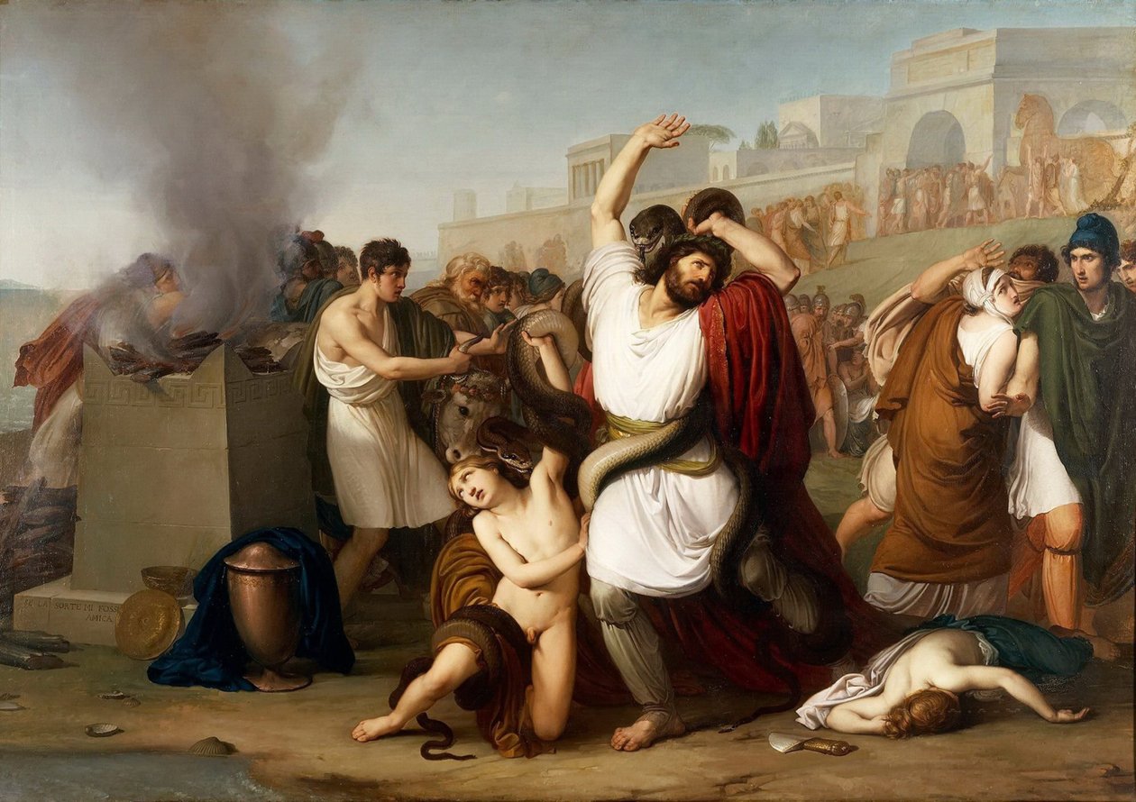Laocoon, 1812. 作者 弗朗切斯科·海耶兹（Francesco Hayez）