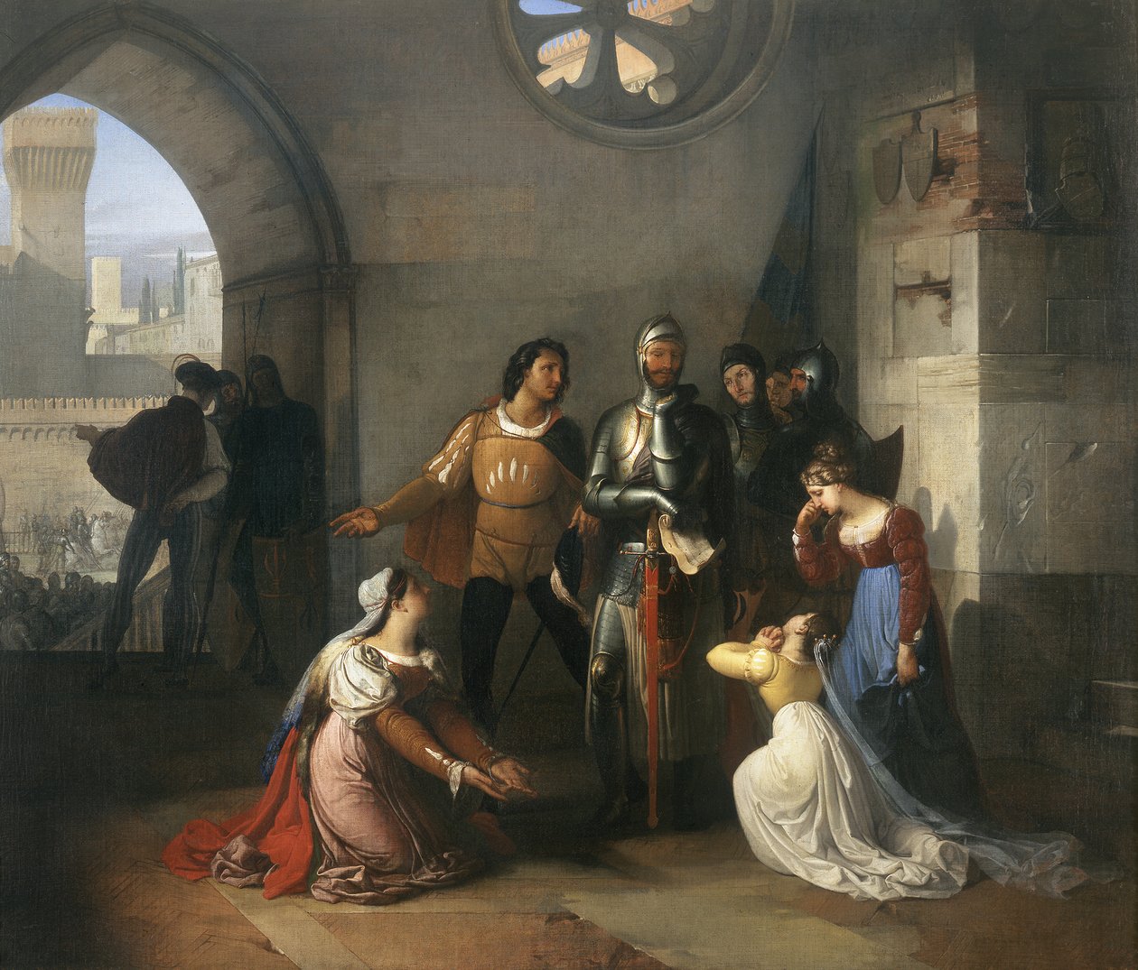 彼得罗·罗西（Pietro Rossi） 作者 弗朗切斯科·海耶兹（Francesco Hayez）