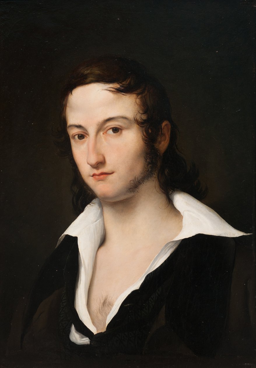 卡罗·德拉·比安卡（Carlo Della Bianca）肖像，1823年。 作者 弗朗切斯科·海耶兹（Francesco Hayez）