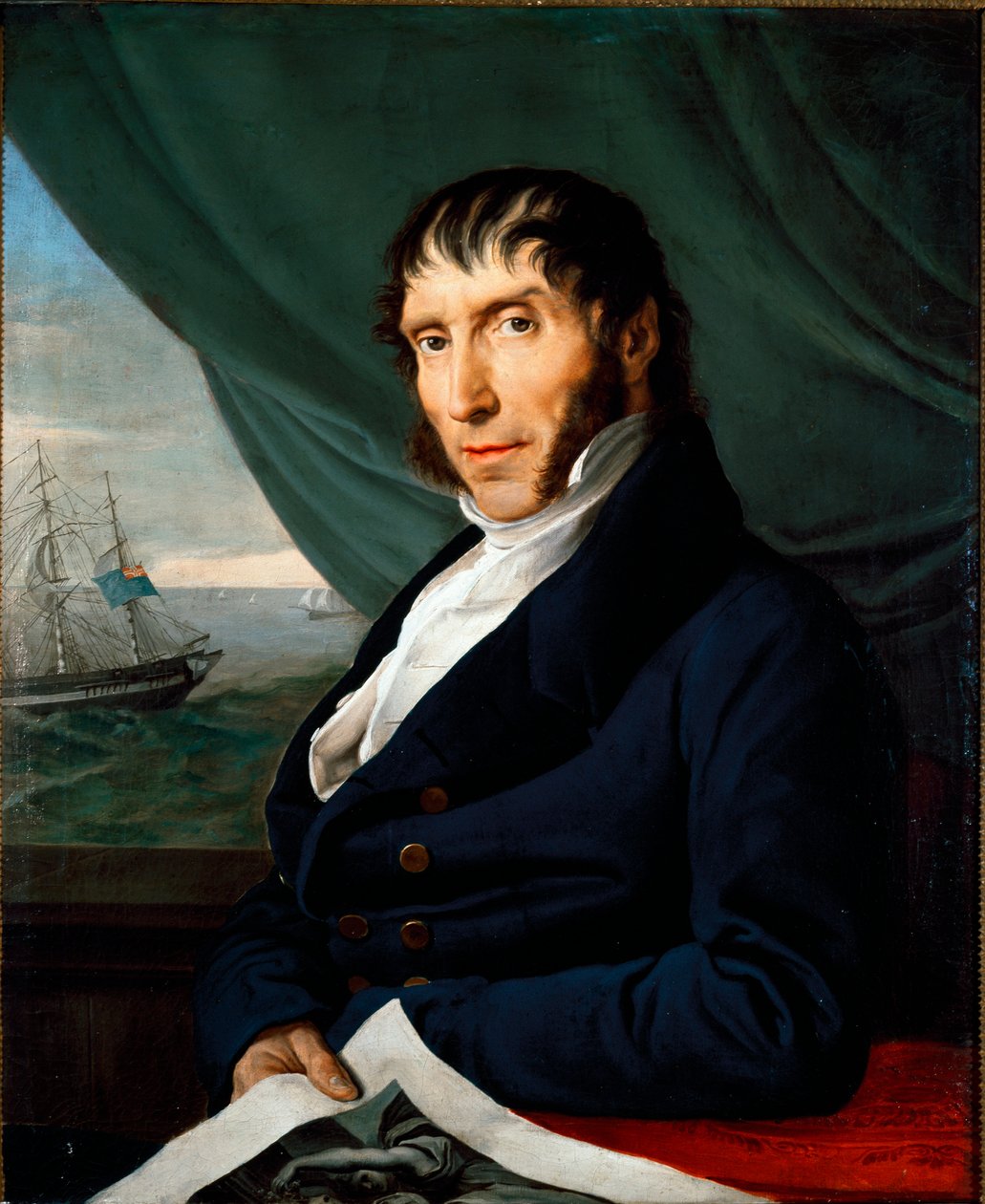 Portrait of Francesco Peloso, Principal Mecene by Francesco Hayez Painting by Francesco Hayez (1791-1882) Private Collection 作者 弗朗切斯科·海耶兹（Francesco Hayez）