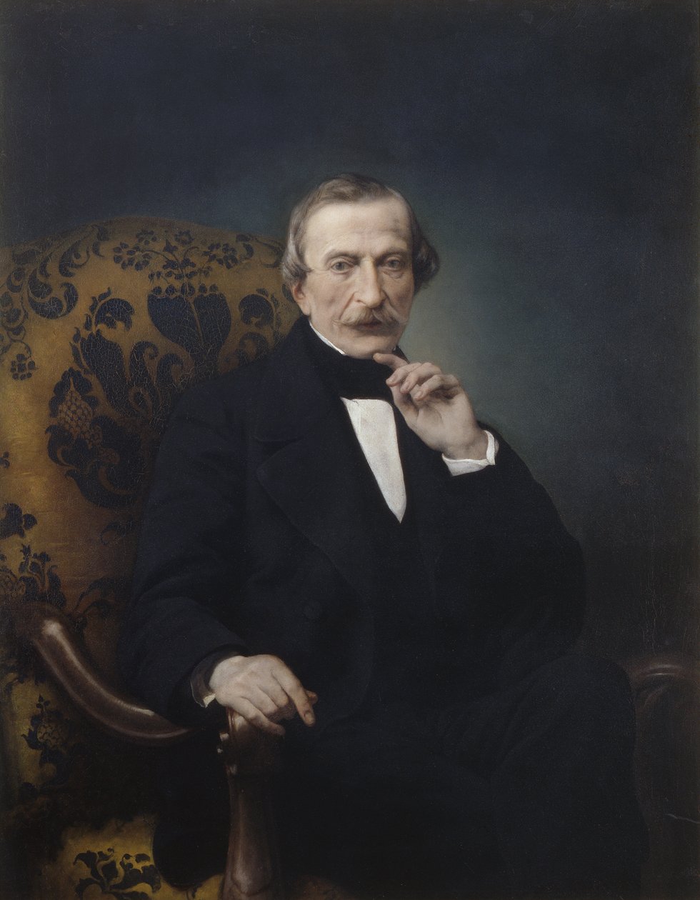 Massimo d&39;Azegilo的肖像 作者 弗朗切斯科·海耶兹（Francesco Hayez）