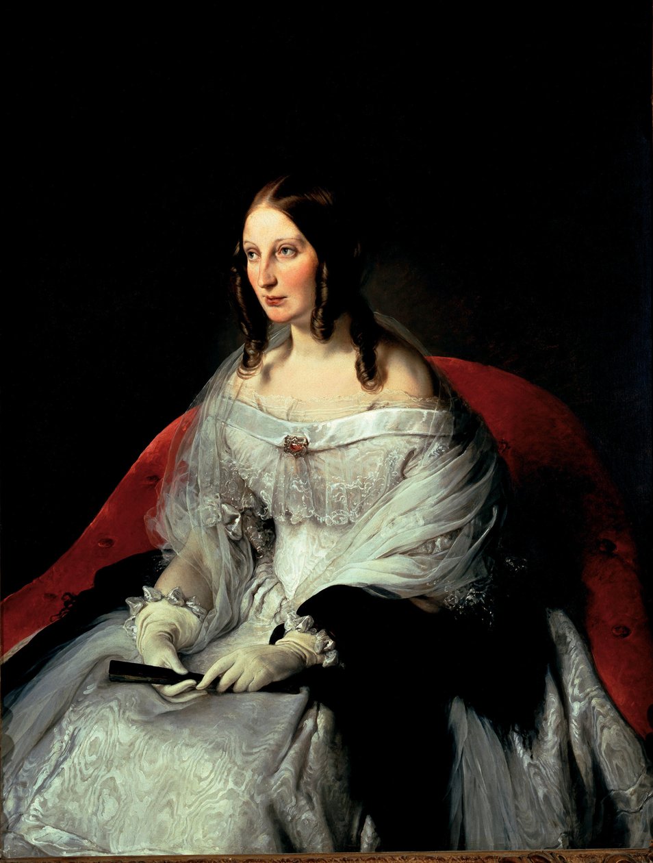 Portrait of Sarah Louise Strachan (1818-1881), principessa di Sant