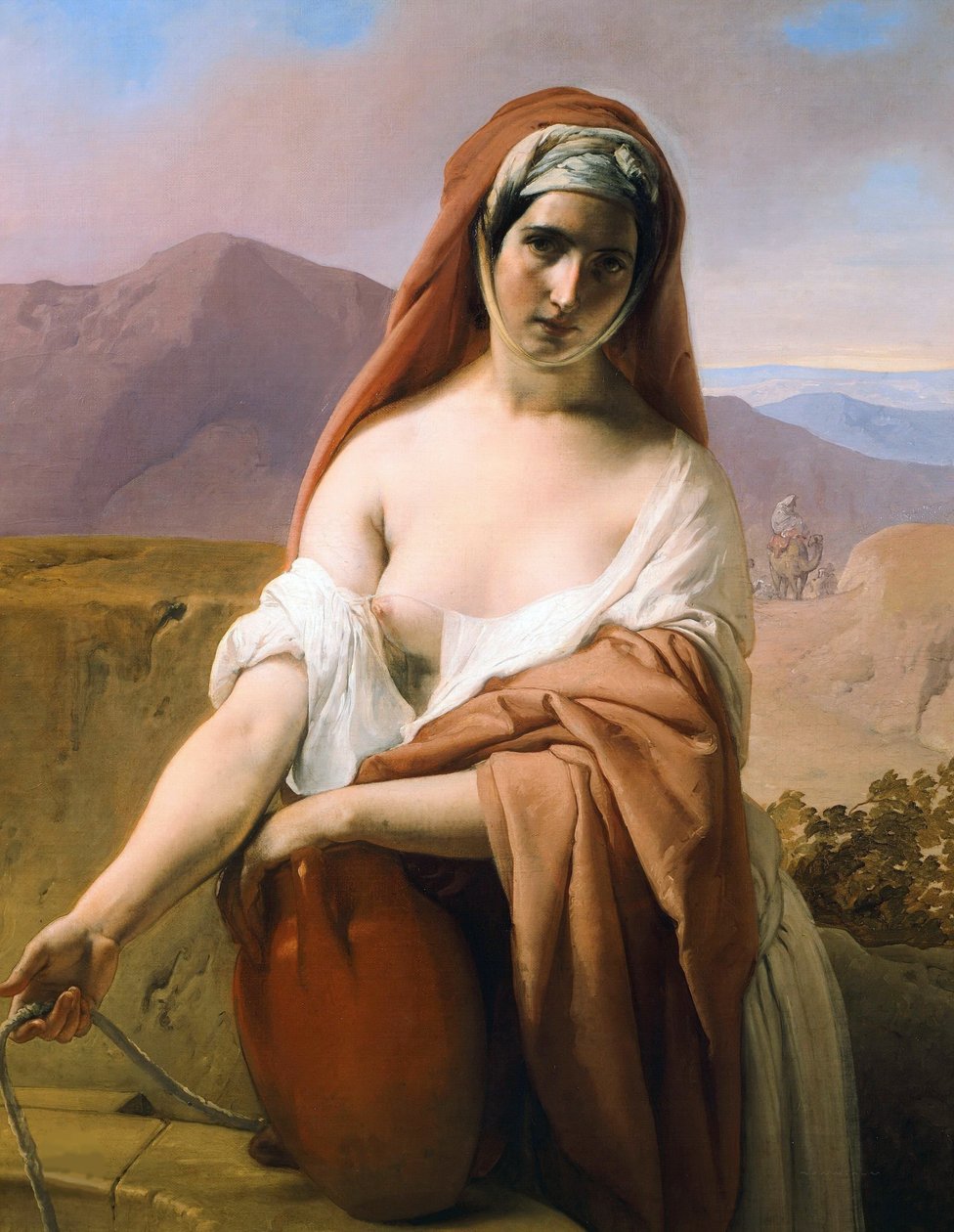 丽贝卡在井上，1848年。 作者 弗朗切斯科·海耶兹（Francesco Hayez）