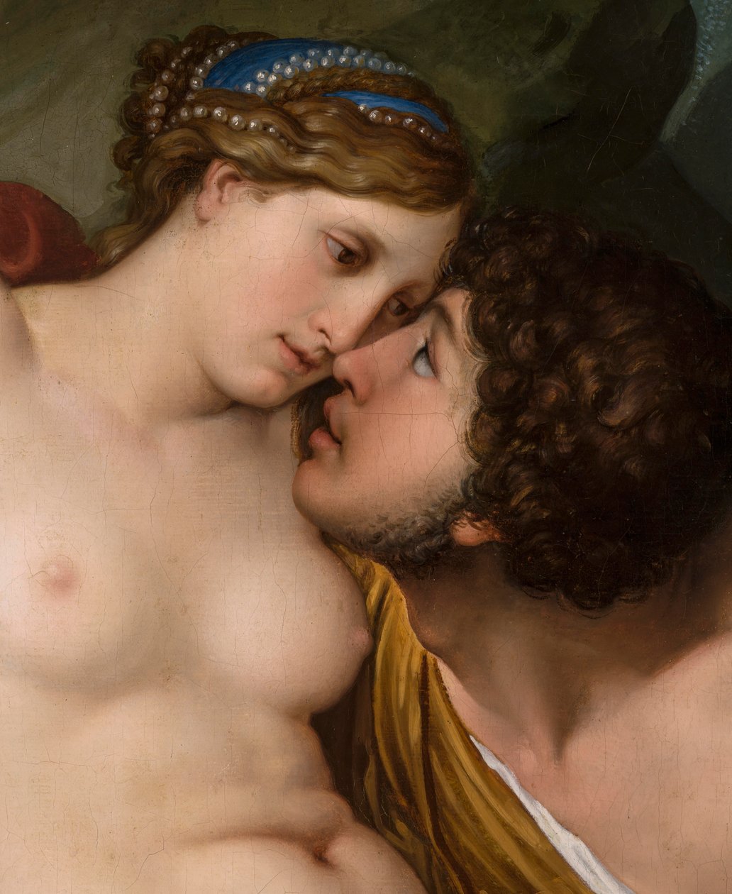 里纳尔多和阿米达细节，1812-1813。 作者 弗朗切斯科·海耶兹（Francesco Hayez）
