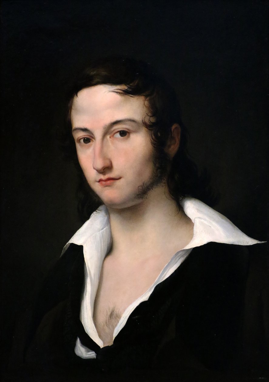 卡罗-德拉比安卡肖像 作者 弗朗切斯科·海耶兹（Francesco Hayez）