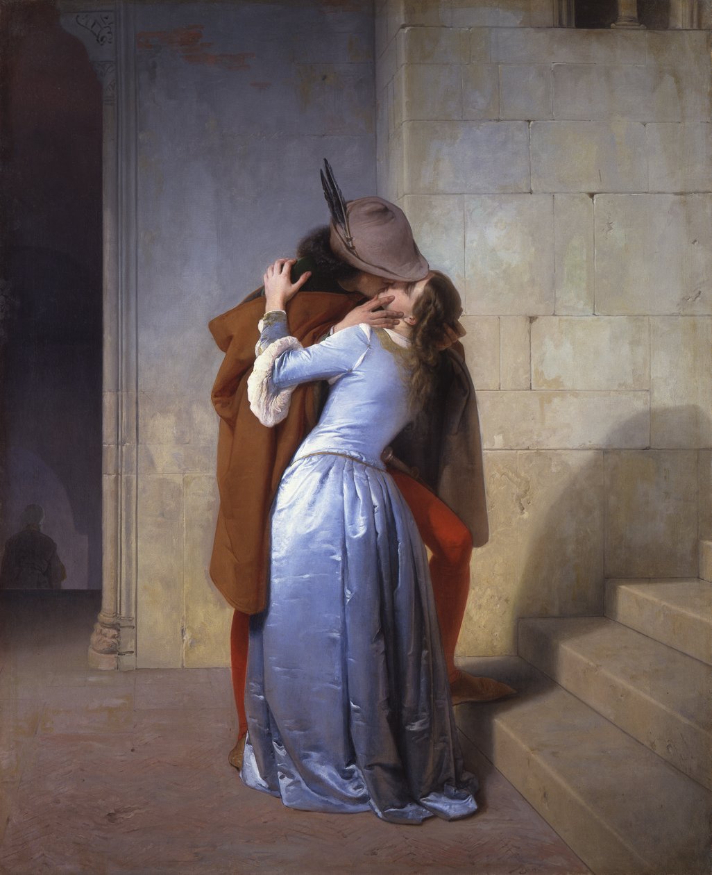 这个吻 作者 弗朗切斯科·海耶兹（Francesco Hayez）