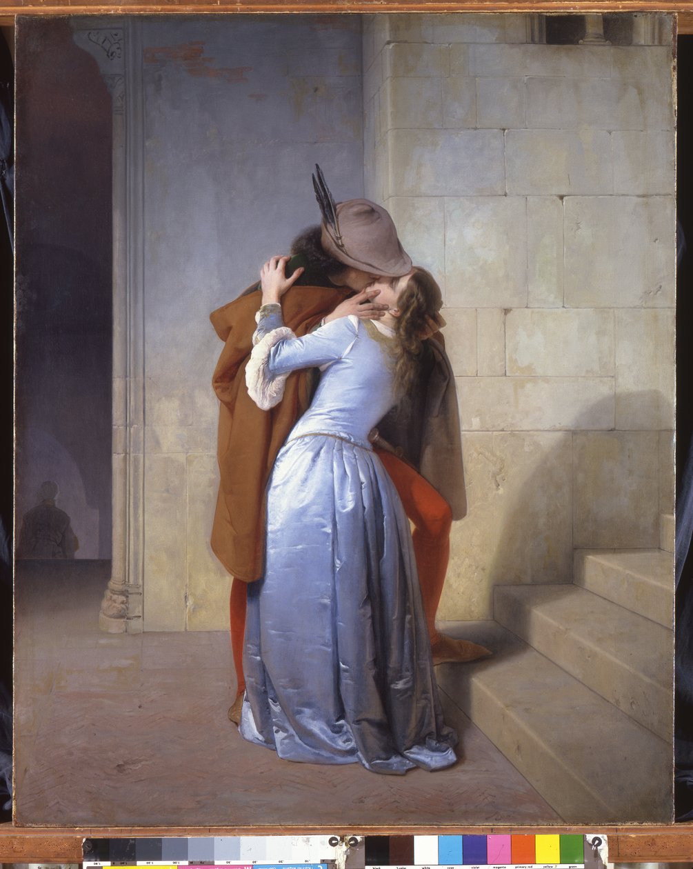 吻，1859年 作者 弗朗切斯科·海耶兹（Francesco Hayez）