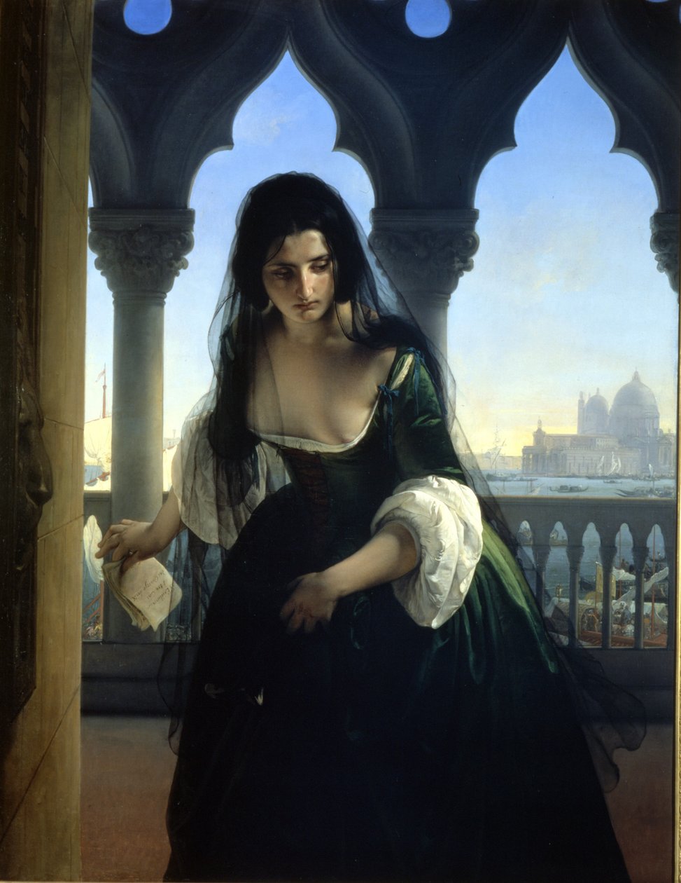 秘密起诉 作者 弗朗切斯科·海耶兹（Francesco Hayez）