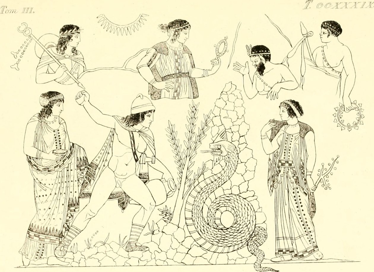 INGHIRAMI(1835) Paintings of Fictile Vases Vol3 T239 (14761920716) 作者 弗朗切斯科·英吉拉米（Francesco Inghirami）