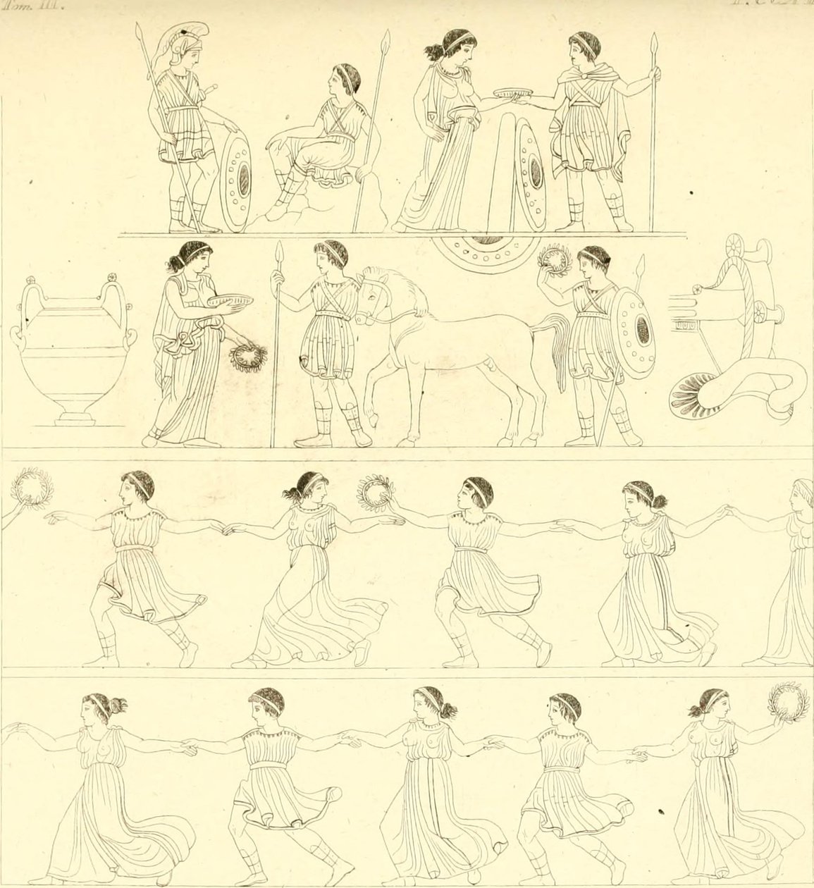 INGHIRAMI(1835) Paintings of Fictile Vases Vol3 T245 (14761925036) 作者 弗朗切斯科·英吉拉米（Francesco Inghirami）