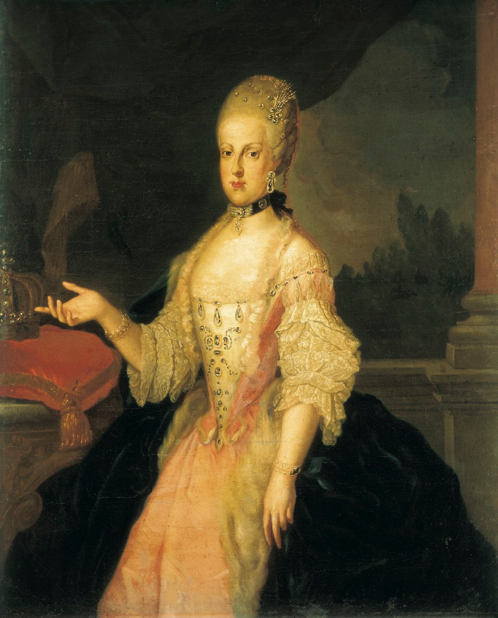 Portrait of Marie Caroline of Austria 作者 弗朗西斯科·利亚尼