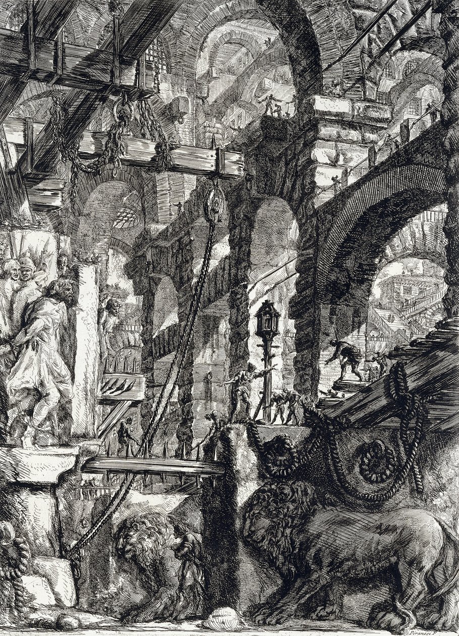 监狱V 作者 弗朗切斯科·皮拉内西（Francesco Piranesi）