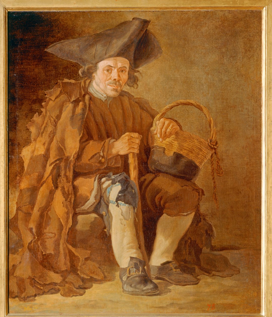 Vieil homme au chapeau - 戴帽子的可怜人... 作者 弗朗西斯科·萨索