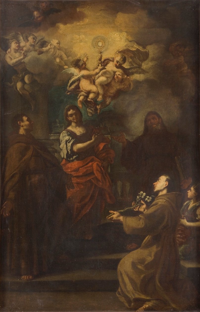 圣餐崇拜》，1677-1747年 作者 弗朗切斯科·索利米娜（Francesco Solimena）