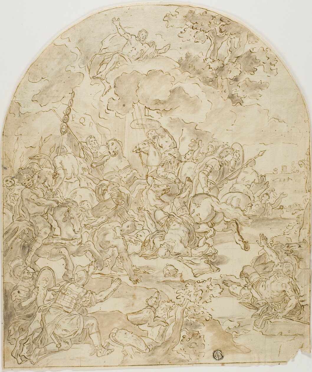 圣保罗皈依 作者 弗朗切斯科·索利米娜（Francesco Solimena）